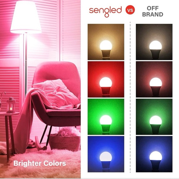 NWT Matter Sengled Smart WiFi Color Changing Light Bulb Dimming Soft White - Picture 4 of 17